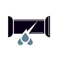 Burst Pipe Icon